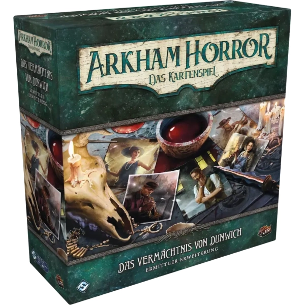 Arkham Horror Kartenspiel - Vermächtnis von Dunwich Ermittler-Erweiterung