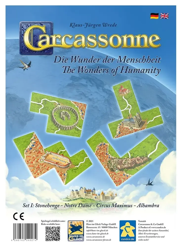 Carcassonne – Die Wunder der Menschheit