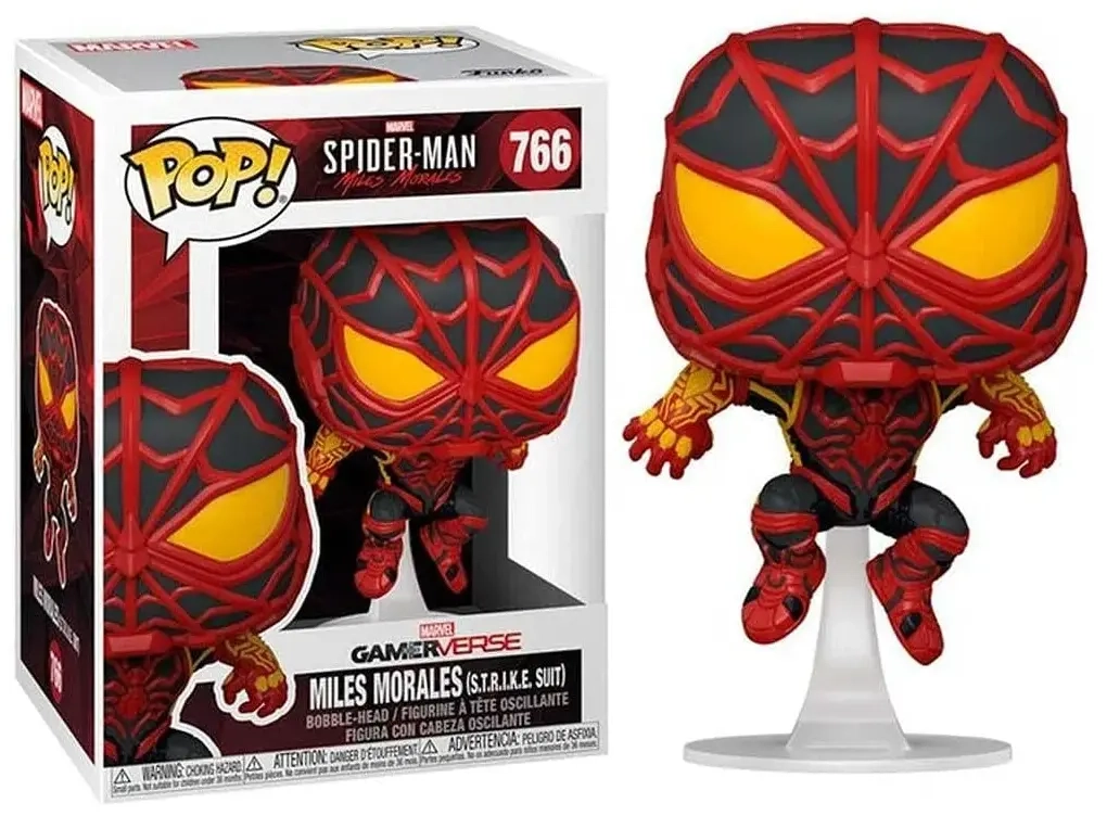 Funko POP! - Spider-Man Miles Morales (S.T.R.I.K.E.Suit)