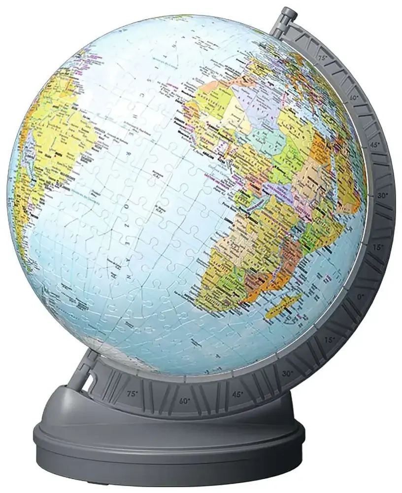 3D Puzzle - Globus mit Beleuchtung