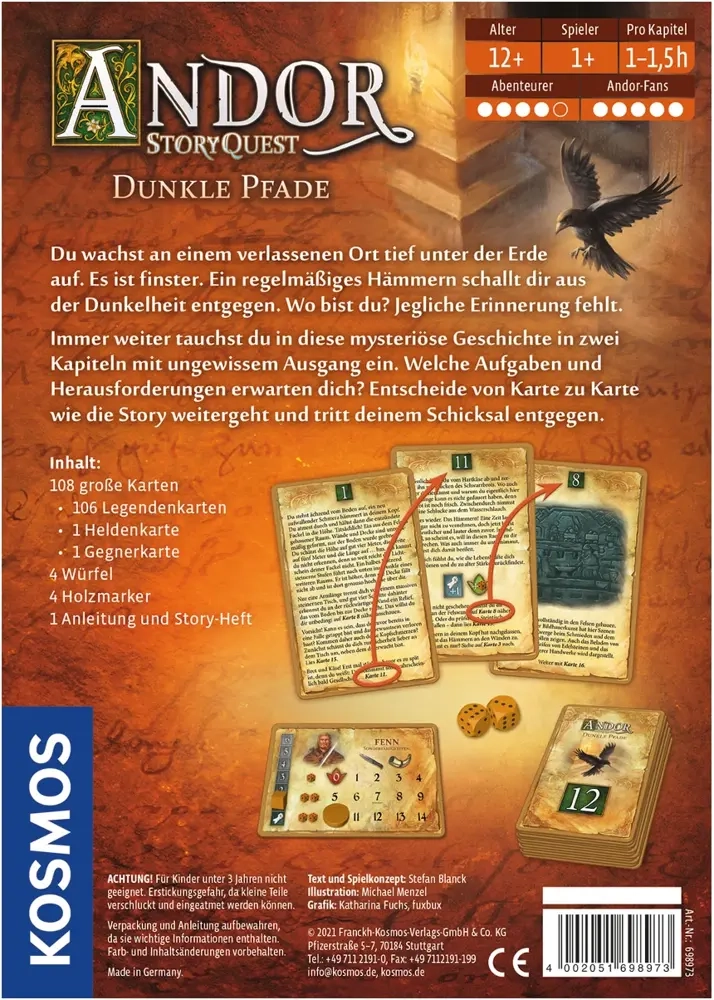 Die Legenden von Andor - Story Quest: Dunkle Pfade