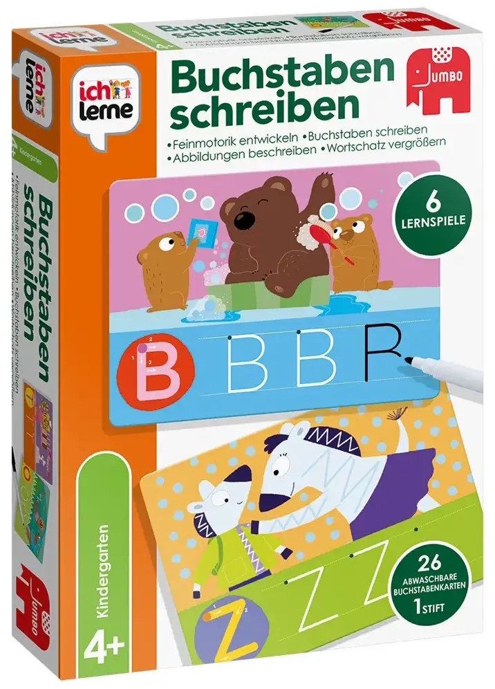 Ich lerne Buchstaben schreiben