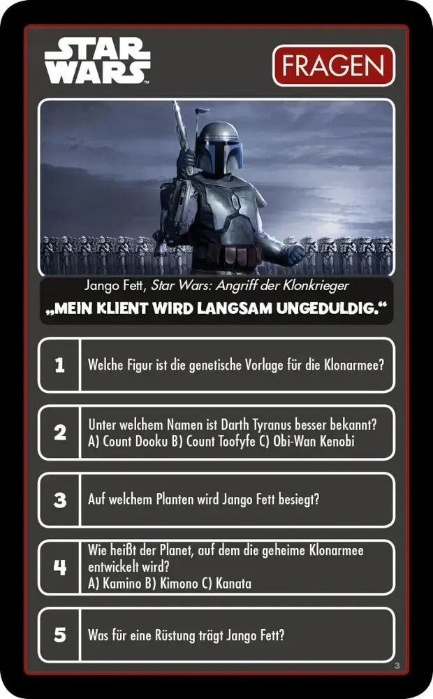 Top Trumps Quiz – Star Wars