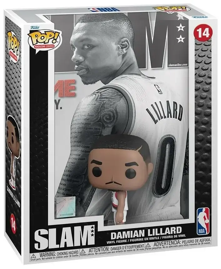 Funko POP! NBA Cover: SLAM- Damian Lillard