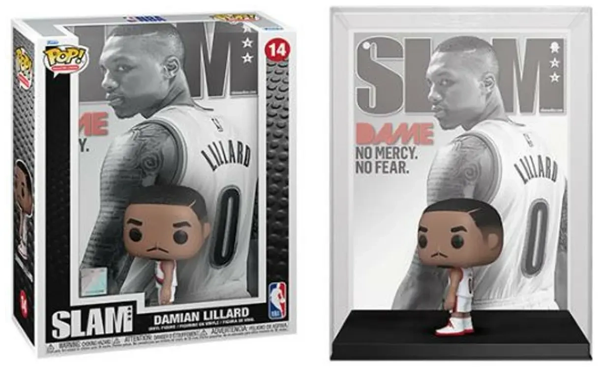 Funko POP! NBA Cover: SLAM- Damian Lillard