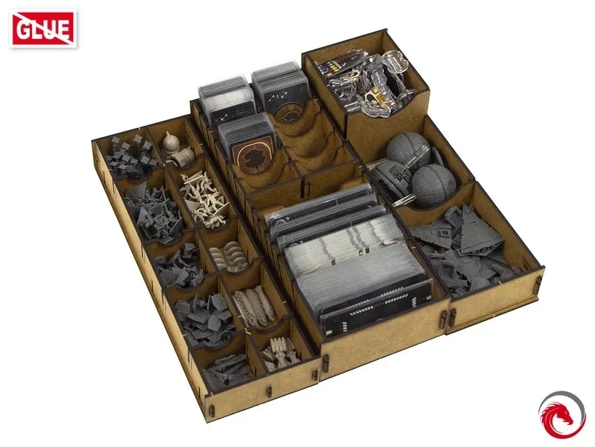 e-Raptor - Sortiereinsatz für Star Wars Rebellion aus Holz