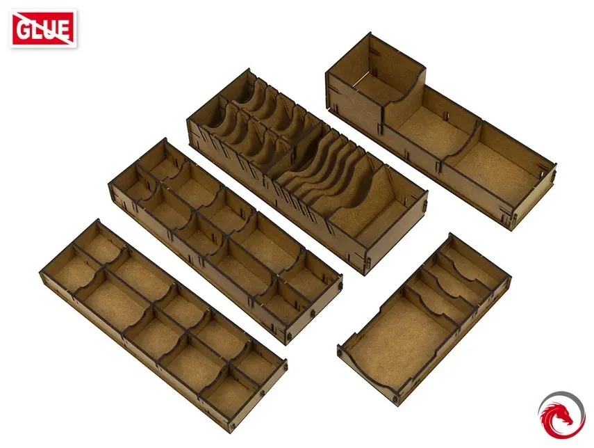 e-Raptor - Sortiereinsatz für Star Wars Rebellion aus Holz