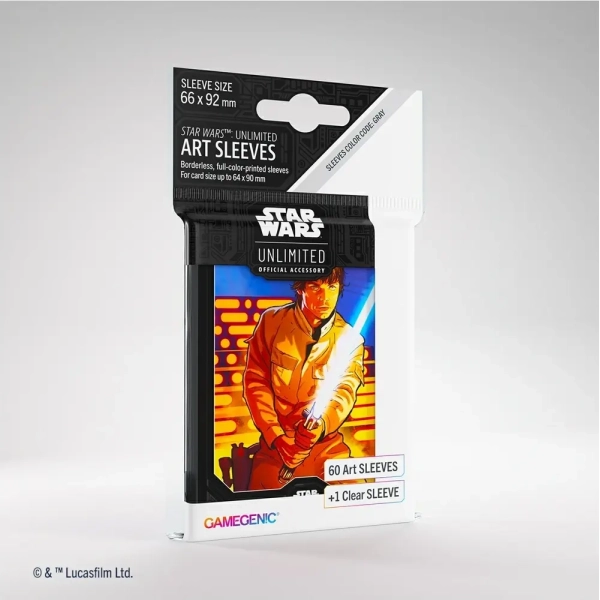 Star Wars: Unlimited Art Sleeves – Luke Skywalker (Einzelartikel)