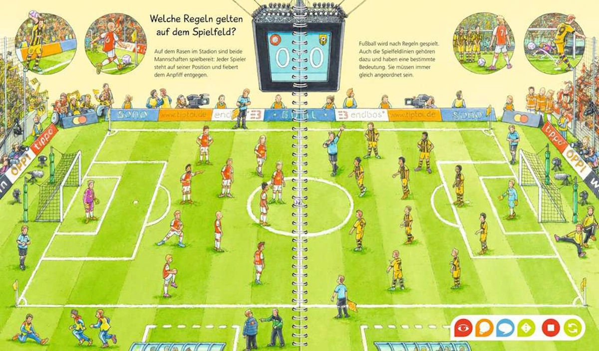 Tiptoi - Die Welt des Fussballs