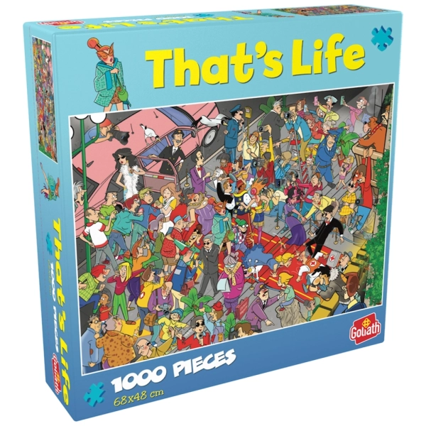 Puzzle That's Life Roter Teppich