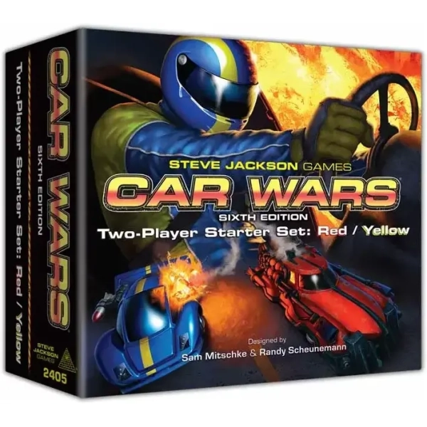 Car Wars 6th Edition Two-Player Starter Set Red/Yellow - EN