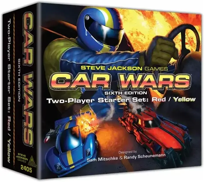 Car Wars 6th Edition Two-Player Starter Set Red/Yellow - EN