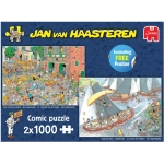 Der Käsemarkt & Die Segelregatta - Jan van Haasteren