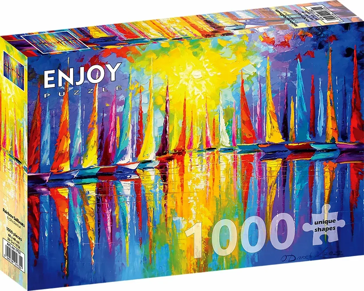 Bunte Segelschiffe