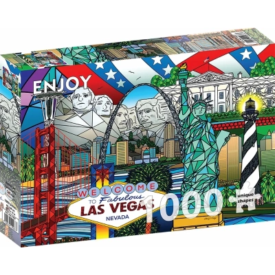 American Landmarks Collage