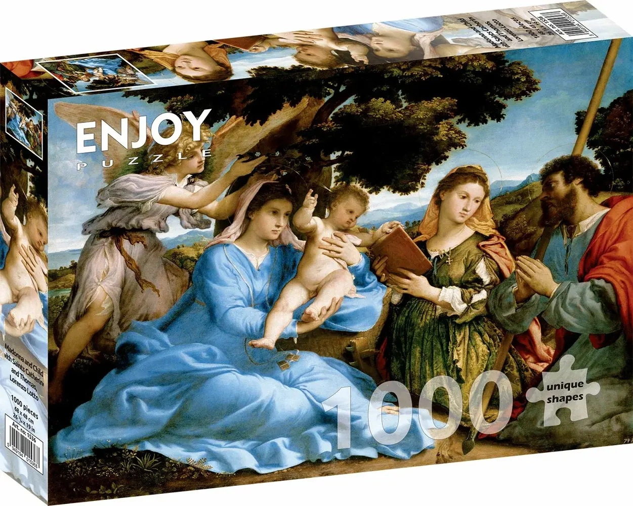 Lorenzo Lotto - Madonna and Child with Saints Catherine and Thomas