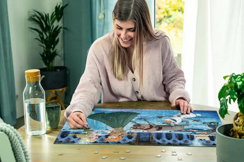 Anna, Elsa, Kristoff, Olaf und Sven