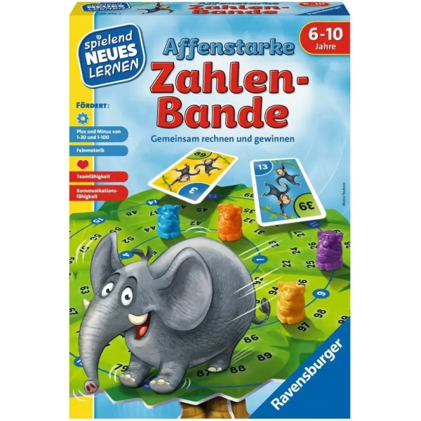 Affenstarke Zahlen-Bande