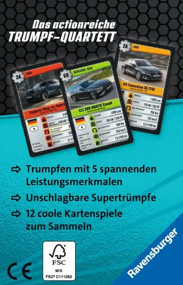 Quartett Supertrumpf Best of Germany