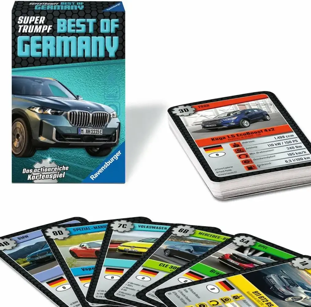 Quartett Supertrumpf Best of Germany