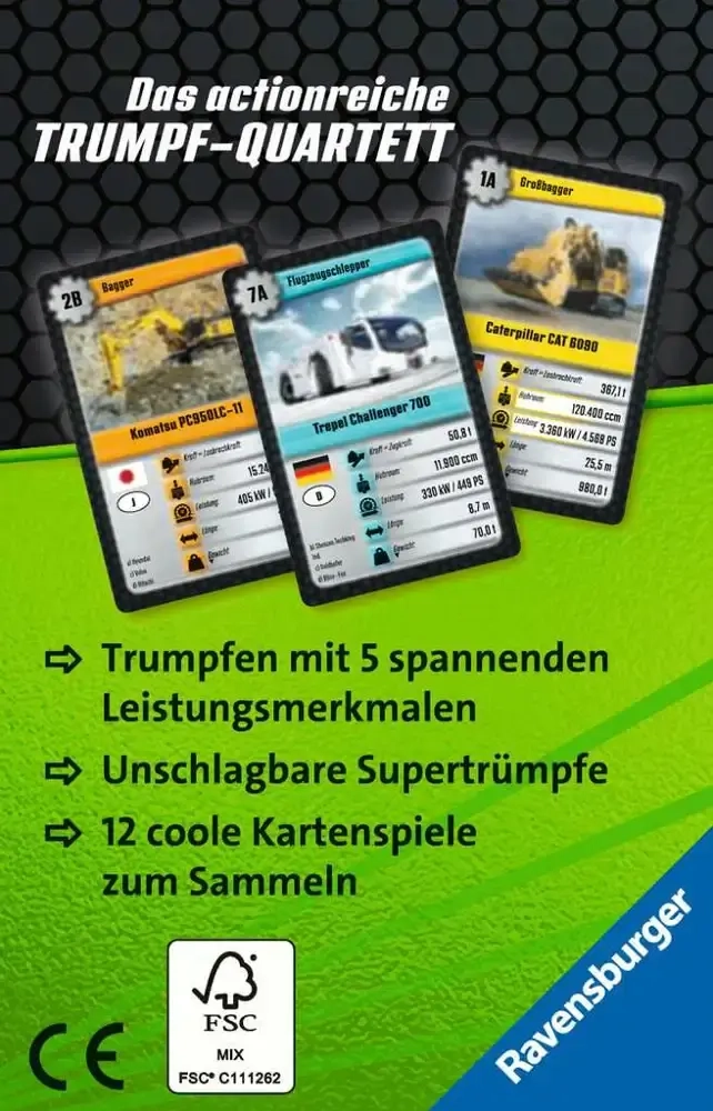 Quartett Supertrumpf Kraftprotze