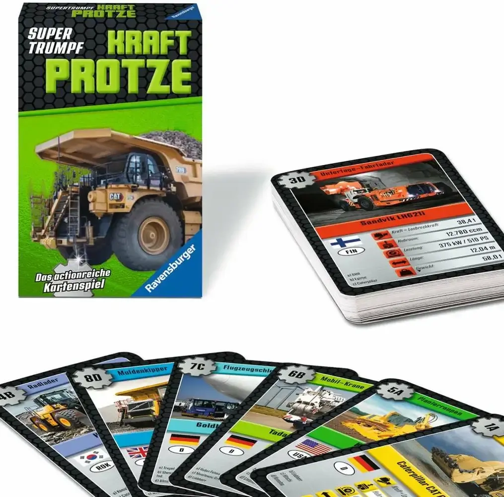 Quartett Supertrumpf Kraftprotze