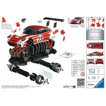 3D Puzzle - Porsche 911 GT3 Cup im Salzburg Design