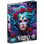 Gothic Flowers Portrait