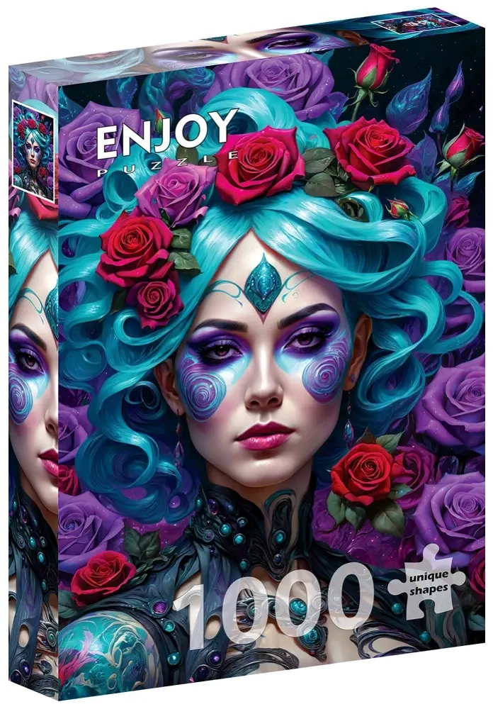 Gothic Flowers Portrait
