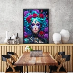 Gothic Flowers Portrait