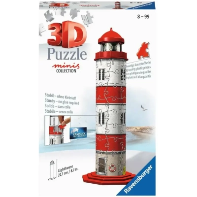 3D Puzzle - Mini Leuchtturm