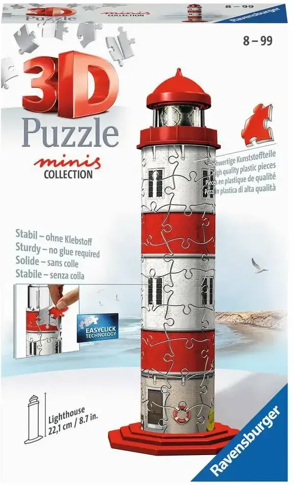3D Puzzle - Mini Leuchtturm
