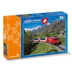 Glacier Express bei Stalden VS