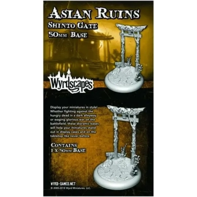 Malifaux Terrain Wyrdscapes Asian Ruins 50mm Abandoned Shrine