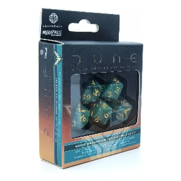 Dune - Adventures in the Imperium Dice Set: Atreides