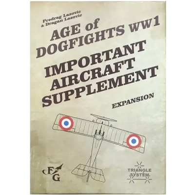 Age of Dogfights Important Aircraft Supplement - EN - Expansion
