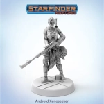 Starfinder Miniatures: Android Xenoseeker - EN