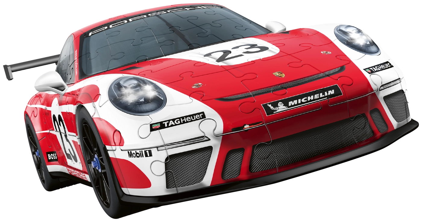 3D Puzzle - Porsche 911 GT3 Cup im Salzburg Design