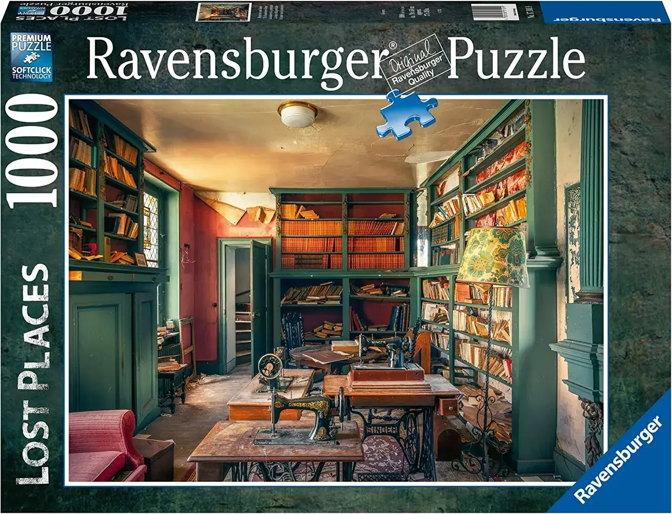Mysterious castle library - Lost Places