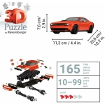 3D Puzzle - Dodge Challenger R/T Scat Pack Widebody