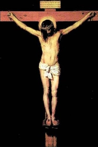 Christus am Kreuz - Diego Rodríguez de Silva y Velázquez