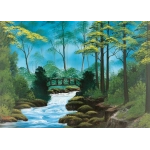 Abgelegene Brücke - Bob Ross