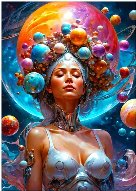 Kosmische Göttin