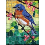 Stained Glass Bluebird - Cynthie Fisher