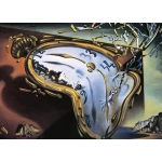 Weiche Uhr im Moment ihrer ersten Explosion - Salvador Dali