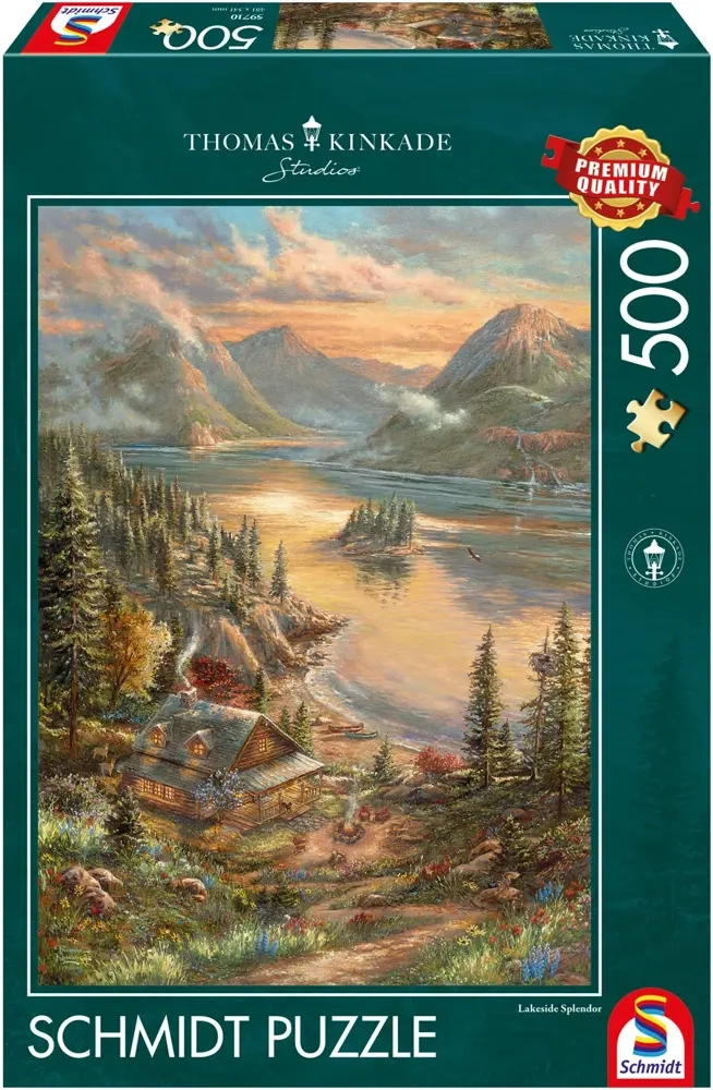 Pracht am Seeufer - Thomas Kinkade Studios