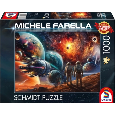 Kosmische Farbenpracht - Reise ins Weltall - Michele Farella
