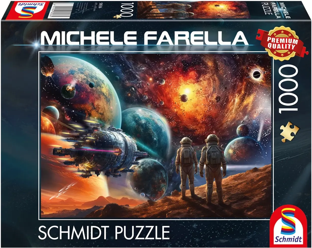Kosmische Farbenpracht - Reise ins Weltall - Michele Farella