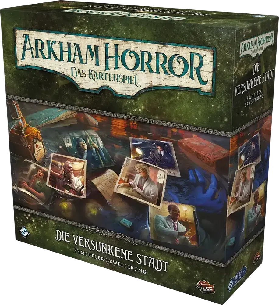 Arkham Horror - Das Kartenspiel - Die Versunkene Stadt (Ermittler-Erweiterung)
