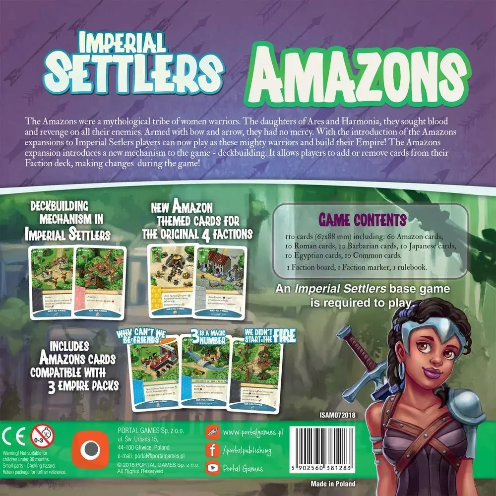 Imperial Settlers: Amazons - Expansion - EN